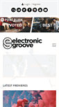 Mobile Screenshot of electronicgroove.com